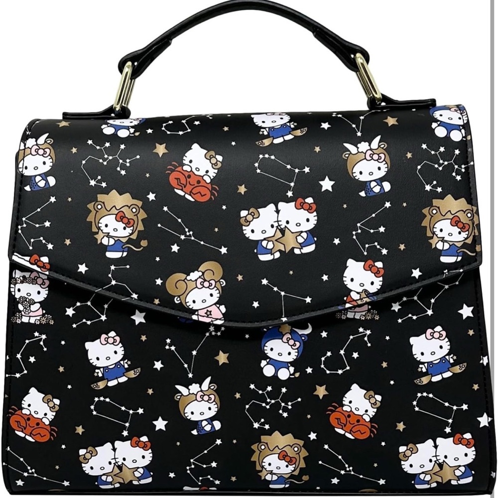 Hello Kitty Black Constellation Handbag NWT​